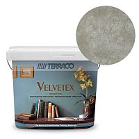 Перламутровая краска Terraco Velvetex VE-540, ведро 5 кг, бархатистый финиш