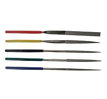 Набор алмазных надфилей 140х3 мм 5 шт.