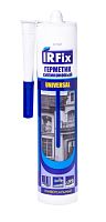 Герметик силиконовый бесцветный универсальный, 310 мл, IRFix