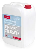 Bayramix Primer Silicate грунт глубокого проникновения для укрепления мелкопористых и рыхлых поверхностей, 10 л