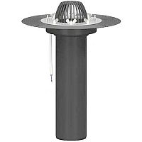 Воронка кровельная с обогревом PLASTFOIL VORTEX D=110 мм, длина 350-450 мм