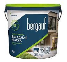 MINERAL TECHNO, База С, 9 л, Фасадная краска, Bergauf