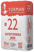 Шпатлевка базовая Форман 22 - 25 кг, мешок