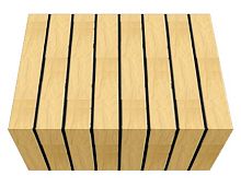 Перемычка фасадной термопанели Аляска Sand rustik, 40 мм