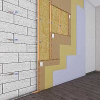 Каркасная система звукоизоляции стен «Барклайн Кварц Мембрана»