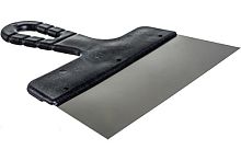 Шпатель нержавеющая сталь, пластиковая ручка, 200 мм