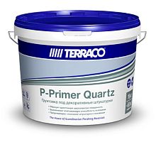 Грунтовка P-Primer Quartz пигментированная адгезионная с мелким кварцевым песком, 16 кг ведро