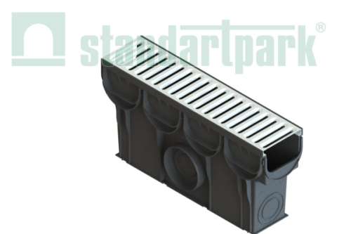 Пескоуловитель Spark ПВ-10.14.25-ПП пластиковый с РВ ОС 0888011-М класс А15, комплект, Стандартпарк