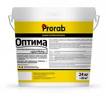 Prorab ОПТИМА "ШАГРЕНЬ" шпатлёвка декоративно-отделочная для внутренних работ, 24 кг