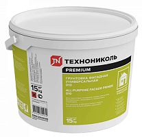 Грунтовка фасадная универсальная ТЕХНОНИКОЛЬ 010, 15 кг