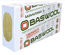 Минеральная вата Baswool (Басвул) Стандарт 50 (1200х600х50 мм) 6 шт (4,32 м2, 0,216 м3) в упаковке