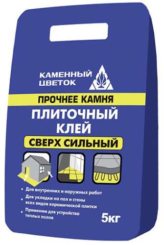 Плиточный клей Каменный цветок, 5кг