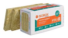 Мат минераловатный ISOBOX 40 P Теплостандарт, 65600x610x100 мм, 4,4 м2, Технониколь