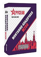 Монтажно-кладочная сухая смесь М-200, Русеан, 40 кг