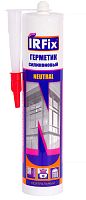 Герметик силиконовый нейтральный белый, 310 мл, IRFix