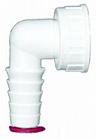 Соединительное колено HL19.0 для стиральной или посудомоечной машины 1" х3/4", плоское уплотнение