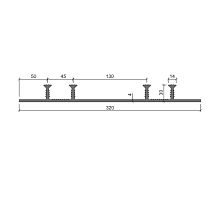 Гидрошпонка АКВАСТОП тип ХОМ-320-4/30 ПВХ-П