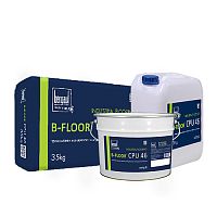 B-Floor CPU Base 46, 30 кг, Композиция для создания высокопрочного пола (бетонополимер), 3 компонента, Bergauf
