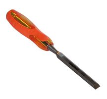 Долото-стамеска плоское с обрезиненной ручкой 12 мм ЕВРО