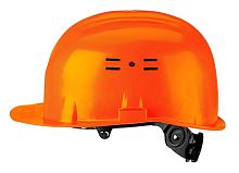 Каска защитная оранжевая с храповым механизмом, ИСТОК