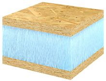 Панель Ruspanel RPG Сэндвич OSB 10+10+XPS 40, 1200х600х60 мм