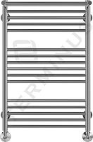 Полотенцесушитель водяной Аврора с полкой П16 532х780х500 (5+6+5) из нержавеющей стали