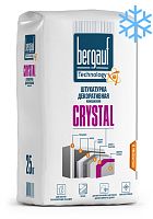 Crystal 2 мм Зима, 25 кг Штукатурка декоративная камешковая зерно 2 мм, Bergauf
