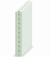 Плита гипсовая пазогребневая пустотелая влагостойкая Форман 667х500х80 мм