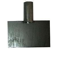 Скребок 200*110*3,0 с тулейкой б/ч