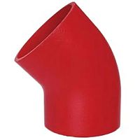 Отвод чугунный SML 100х45°