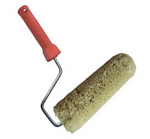 Валик полиакриловый универсальный зеленый с ручкой 250 мм, D 48 мм, d 8 мм, ворс 18 мм