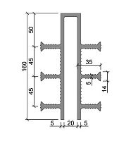 Гидрошпонка АКВАСТОП тип ДЗ-160/20-6/35 ПВХ-П