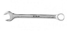 Ключ комбинированный CR-V 21 мм матовая полировка, STELS