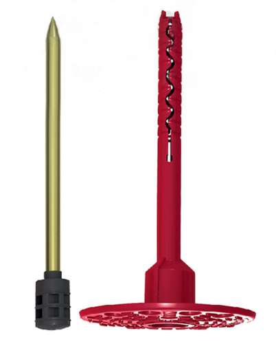 Дюбель для теплоизоляции IZL-T с термоголовкой 10/160, 500 шт/уп, Tech-KREP