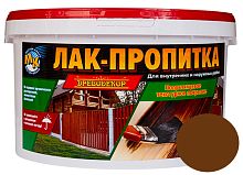 Лак-пропитка, цвет ореховое дерево, 10 л
