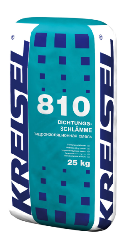 DICHTUNGSSCHLÄMME 810, Гидроизоляционная смесь, мешок, 25 кг, KREISEL