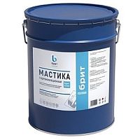 Мастика битумно-эмульсионная латексная «Брит» Изоляция-В, 30кг