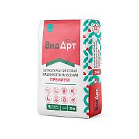 Штукатурка гипсовая машинного нанесения ВидАрт Премиум белая, 30 кг