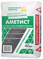 Штукатурка цементная высокопрочная АМЕТРИН КП IV.F50, Каменный цветок, 40 кг