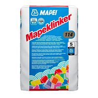 Mapeclinker, оттенок 114 (Антрацит), 25 кг, Гидрофобный цветной раствор для заполнения швов и кладки