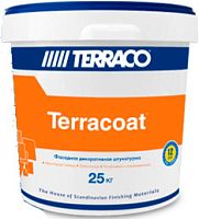 Декоративная штукатурка Terraco на акриловой основе TERRACOAT FINE База NP (мелкозернистый) 25 кг ведро