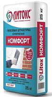 Универсальная сухая штукатурная смесь Литокс КОМФОРТ, 25 кг