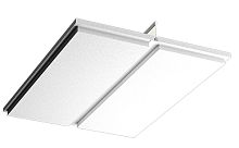 Панель акустическая Акустилайн (Akustiline) Gamma  (0,6м х 0,6м х 15мм) 0,36м2 кромка Е15, RAL 9003