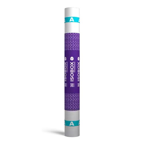 Ветро-влагозащитная пленка Isobox A, (1,6 x 43,75 м), 70 м2, ТехноНиколь