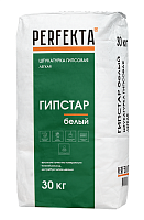 Штукатурка гипсовая легкая Гипстар белая, Perfekta, 30 кг
