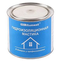 Мастика гидроизоляционная Bitumast 2 л, банка