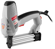 Пистолет скобозабивной, регулятор силы удала, скоба 15-25 мм, гвоздь 15-30 мм, 2000 Вт, ЗУБР