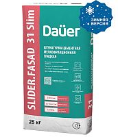 SLIDER FASAD 31 Slim Зима Штукатурка цементная мелкофракционная гладкая 25 кг