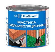 Мастика битумная гидроизоляционная Profimast 2 л, ведро