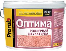 Фактурная штукатурка Роллерная Prorab Оптима, 20 кг